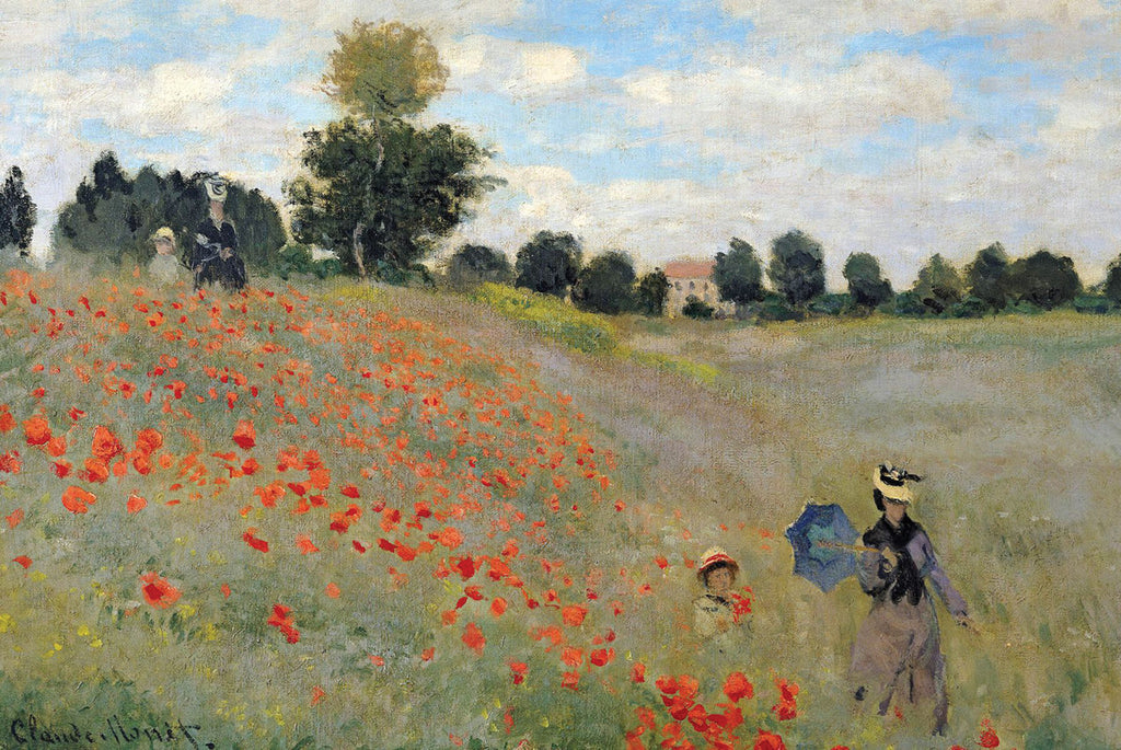 AP136 Monet - Corn Field at Argenteuil, 24 x 36
