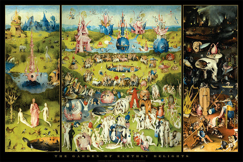 AP640 Bosch - Garden of Earthly Delights, 24 x 36