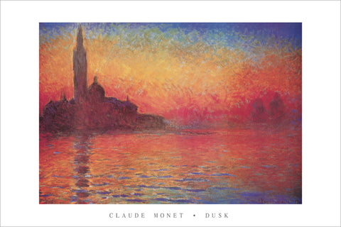 AP781 Monet - Dusk, 24 x 36
