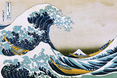 AP786 Hokusai - The Great Wave, 24 x 36