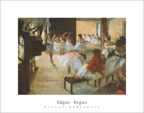 D118 - Degas, Ballet Rehearsal, 22 x 28