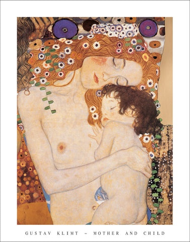 K603 - Klimt, Mother and Child, 22 x 28