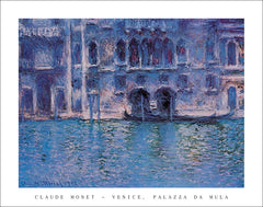 M138 - Monet - Venice, Palazza da Mula, 22 x 28
