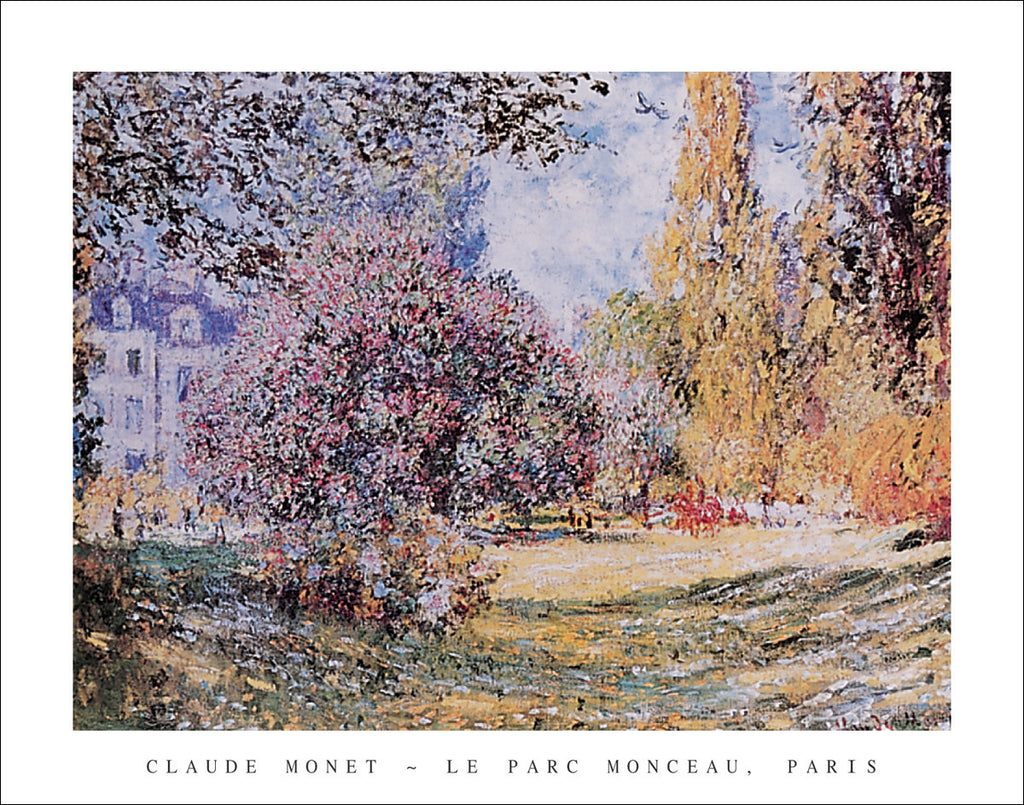 M202 - Monet - Le' Parc, Monceau Paris, 22 x 28