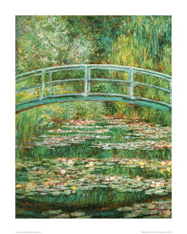 NY378 - Monet - Japanese Footbridge, 16 x 20
