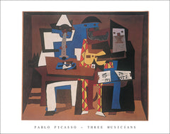 P126 - Picasso, Three Musicians, 22 x 28