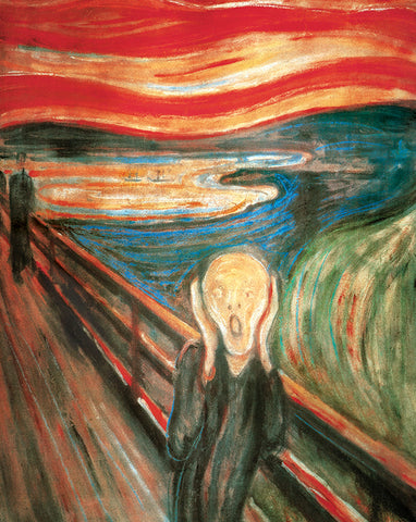 PM345 - Munch - The Scream 1893, 11 x 14
