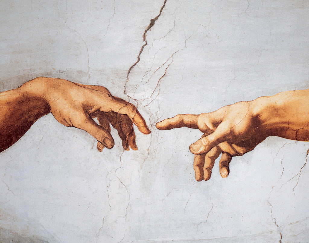 PM857 - Michelangelo - The Creation of Adam (Detail), 11 x 14