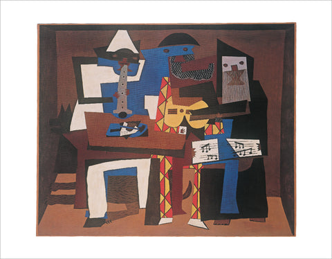 PP867 - Picasso, Three Musicians, 11 x 14