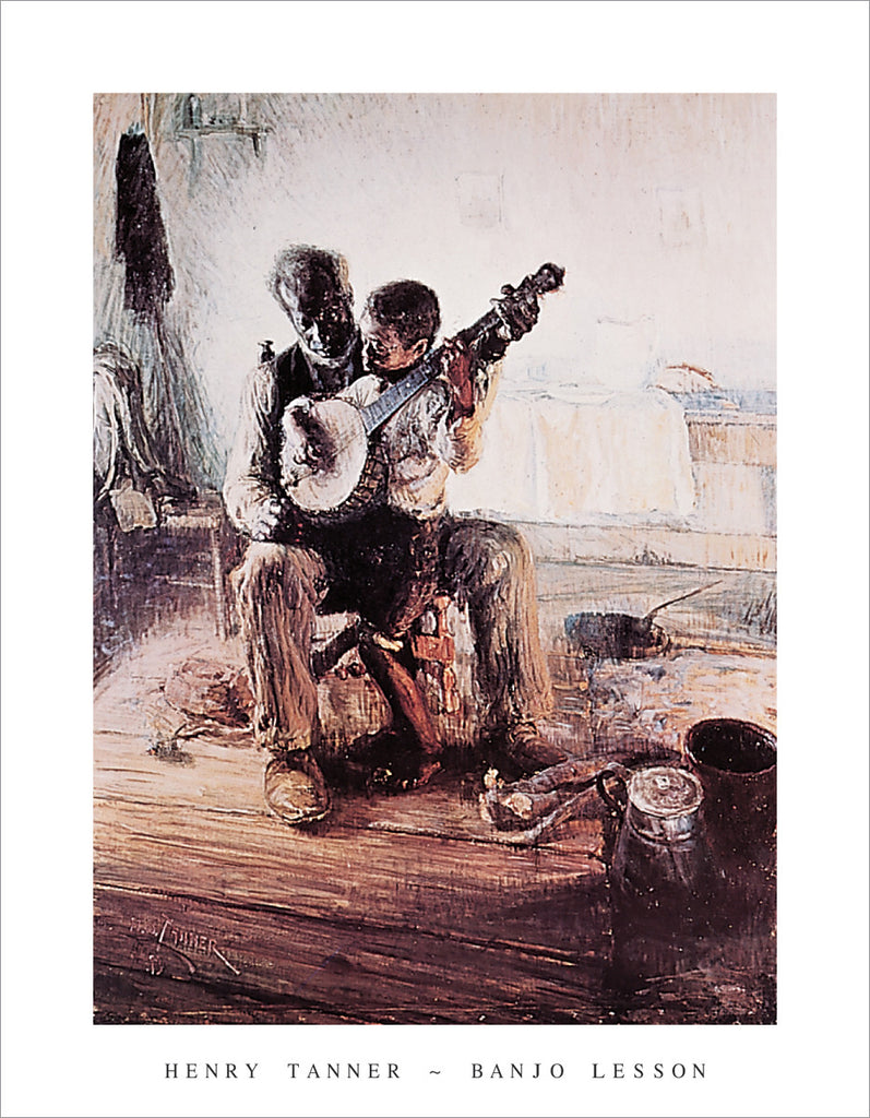 PT202 - Tanner, Banjo Lesson, 11 x 14