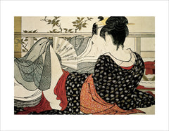 PU920 - Utamaro, The Lovers, 11 x 14