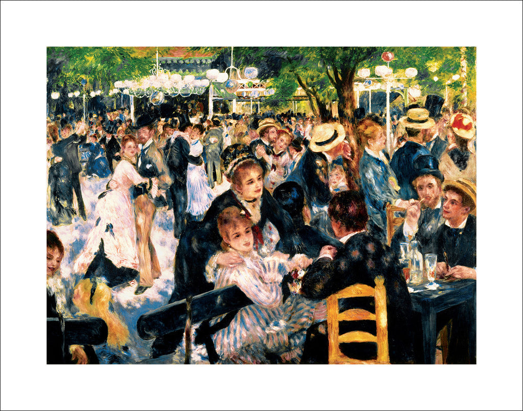 R123 - Renoir - Le Moulin de la Gallette, 22 x 28